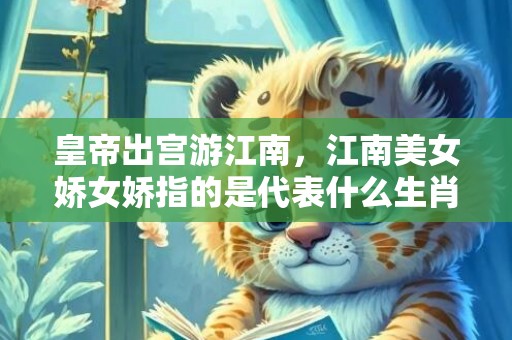 皇帝出宫游江南，江南美女娇女娇指的是代表什么生肖动物，成语释义解释落实
