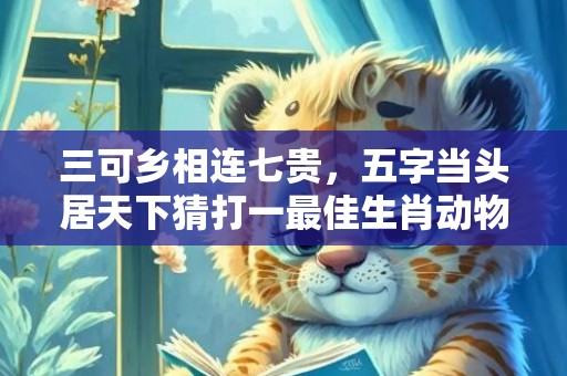 三可乡相连七贵，五字当头居天下猜打一最佳生肖动物数字、成语最佳释义解释答