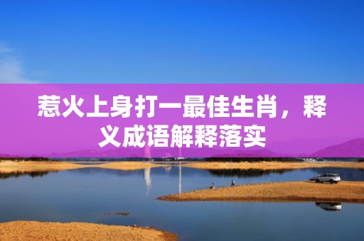 惹火上身打一最佳生肖，释义成语解释落实