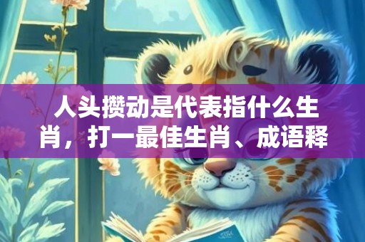  人头攒动是代表指什么生肖，打一最佳生肖、成语释义解释落实