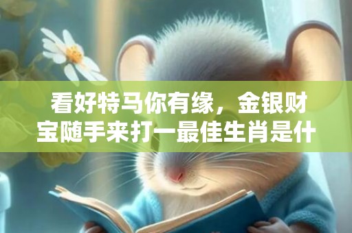  看好特马你有缘，金银财宝随手来打一最佳生肖是什么动物，释义成语解释落实