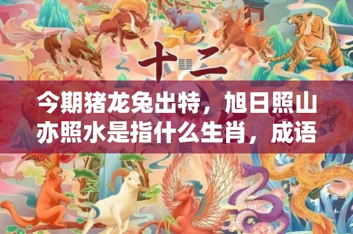 今期猪龙兔出特，旭日照山亦照水是指什么生肖，成语释义解释落实