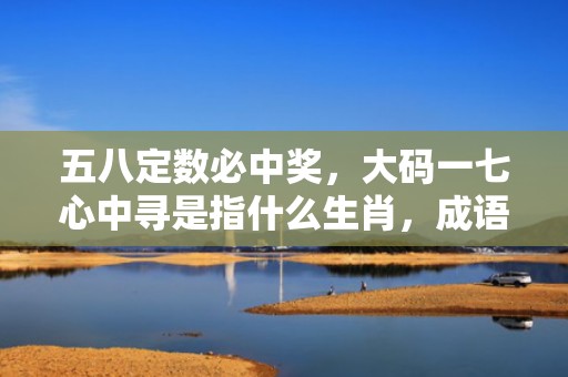 五八定数必中奖，大码一七心中寻是指什么生肖，成语释义解释落实
