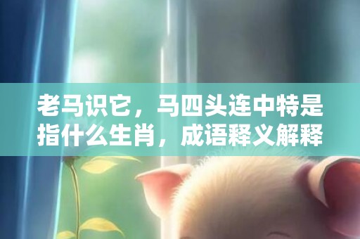 老马识它，马四头连中特是指什么生肖，成语释义解释落实
