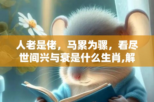 人老是佬，马累为骡，看尽世间兴与衰是什么生肖,解释落实释义成语