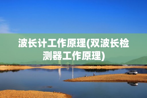 波长计工作原理(双波长检测器工作原理)