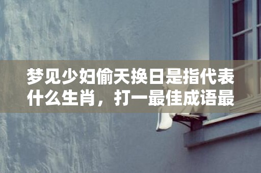 梦见少妇偷天换日是指代表什么生肖，打一最佳成语最佳释义解释答