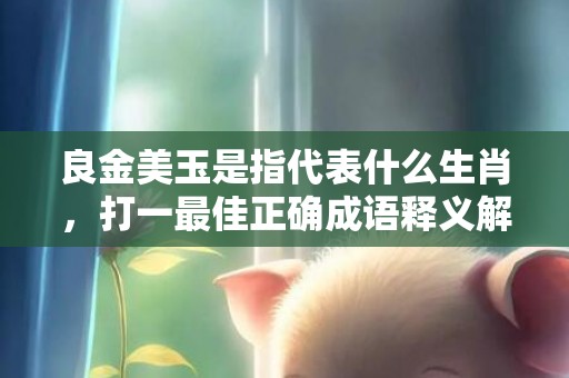 良金美玉是指代表什么生肖，打一最佳正确成语释义解释落实