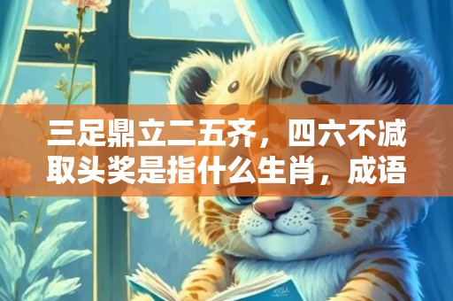 三足鼎立二五齐，四六不减取头奖是指什么生肖，成语释义解释落实