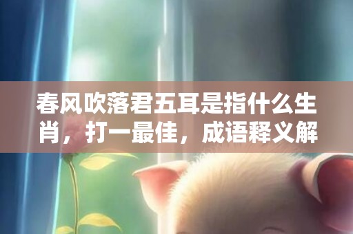 春风吹落君五耳是指什么生肖，打一最佳，成语释义解释落实