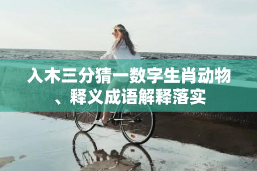入木三分猜一数字生肖动物、释义成语解释落实