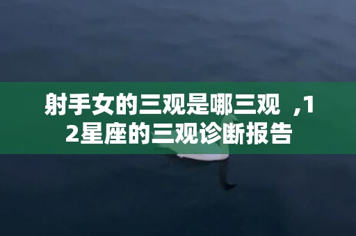 射手女的三观是哪三观  ,12星座的三观诊断报告