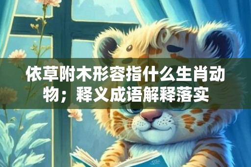 依草附木形容指什么生肖动物；释义成语解释落实