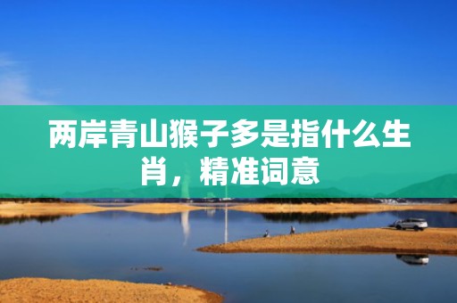 两岸青山猴子多是指什么生肖，精准词意