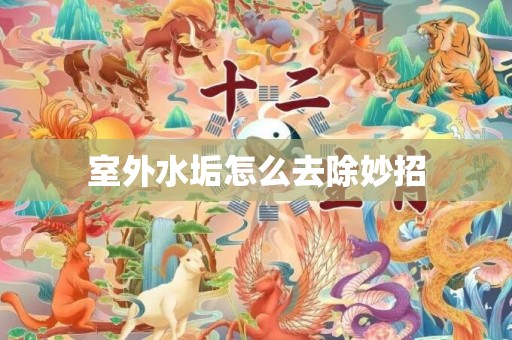 室外水垢怎么去除妙招