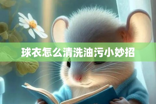 球衣怎么清洗油污小妙招
