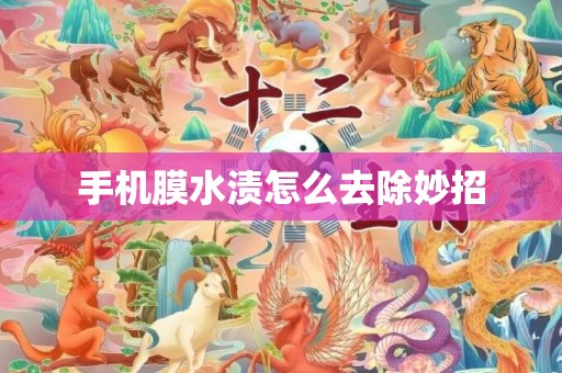 手机膜水渍怎么去除妙招