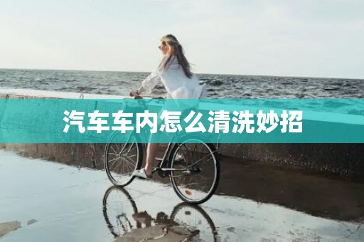 汽车车内怎么清洗妙招