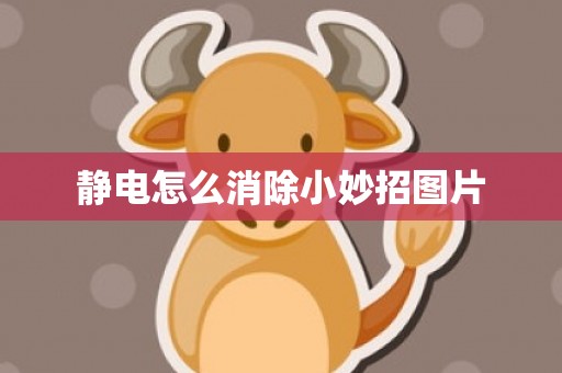 静电怎么消除小妙招图片