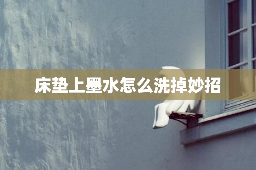 床垫上墨水怎么洗掉妙招