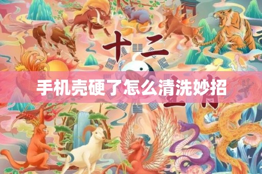 手机壳硬了怎么清洗妙招