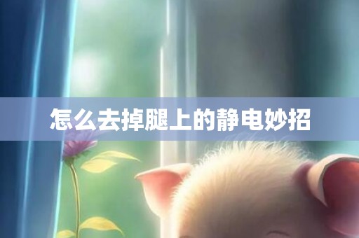 怎么去掉腿上的静电妙招