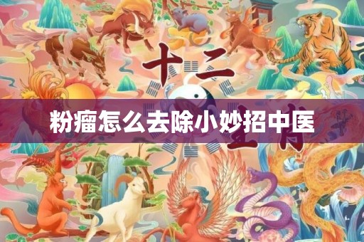 粉瘤怎么去除小妙招中医