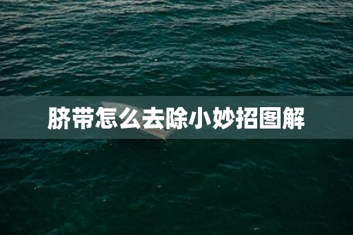 脐带怎么去除小妙招图解