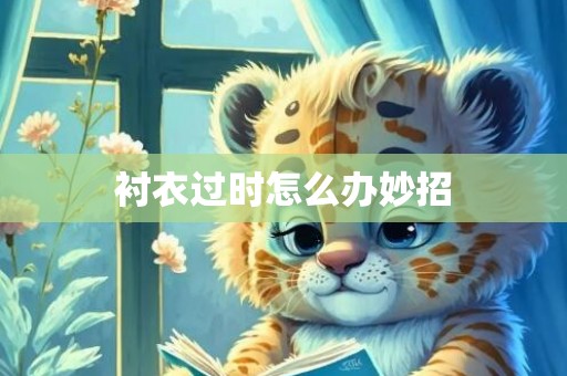 衬衣过时怎么办妙招