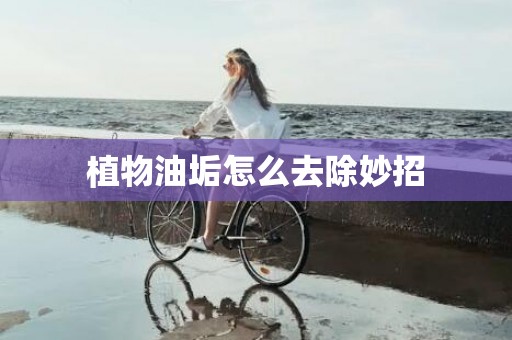 植物油垢怎么去除妙招