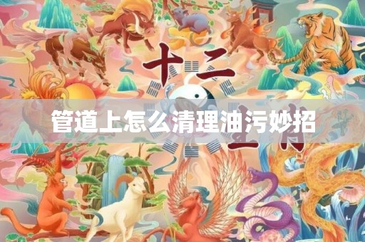 管道上怎么清理油污妙招