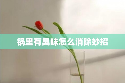 锅里有臭味怎么消除妙招