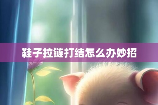鞋子拉链打结怎么办妙招