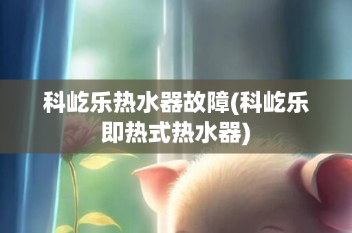 科屹乐热水器故障(科屹乐即热式热水器)