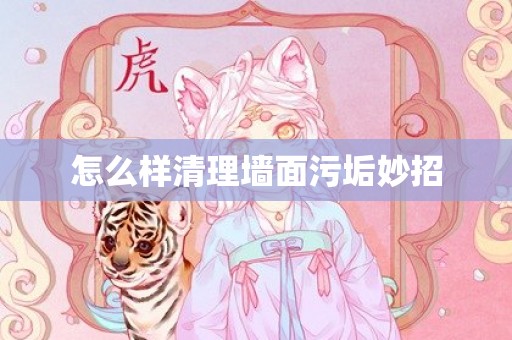 怎么样清理墙面污垢妙招