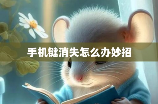手机键消失怎么办妙招