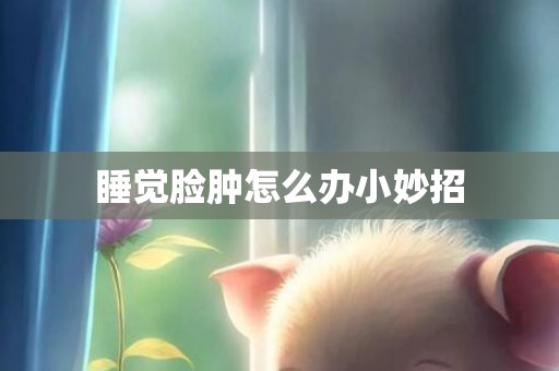 睡觉脸肿怎么办小妙招