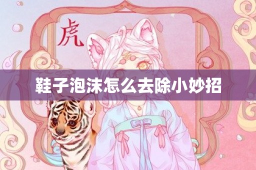 鞋子泡沫怎么去除小妙招