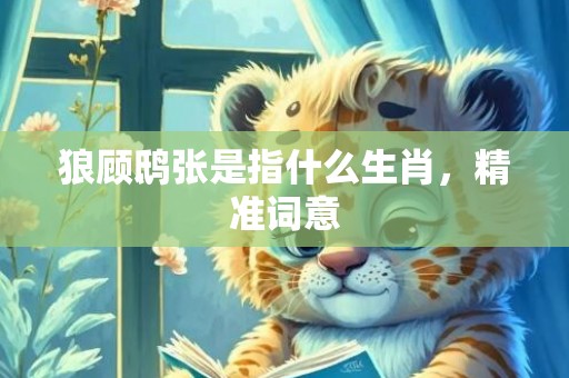 狼顾鸱张是指什么生肖，精准词意