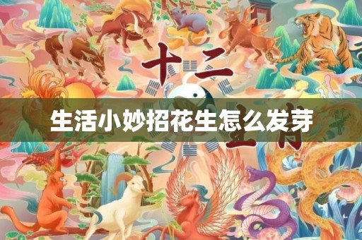 生活小妙招花生怎么发芽