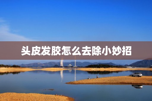 头皮发胶怎么去除小妙招