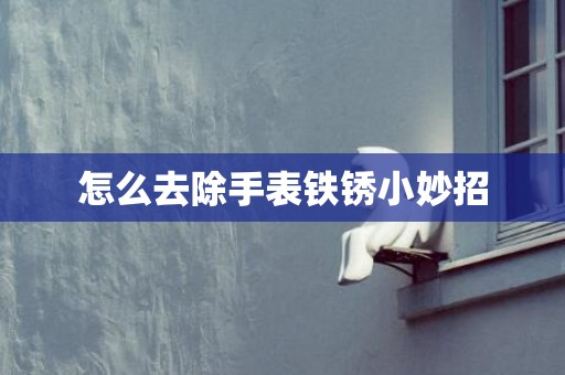 怎么去除手表铁锈小妙招