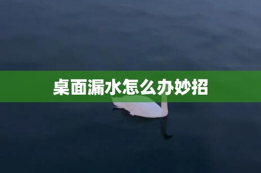 桌面漏水怎么办妙招