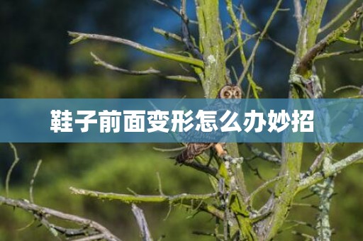 鞋子前面变形怎么办妙招