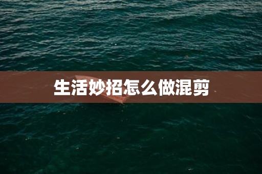 生活妙招怎么做混剪
