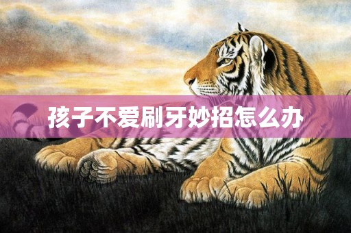孩子不爱刷牙妙招怎么办