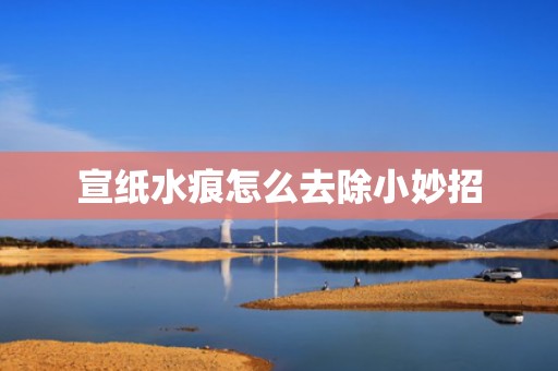 宣纸水痕怎么去除小妙招