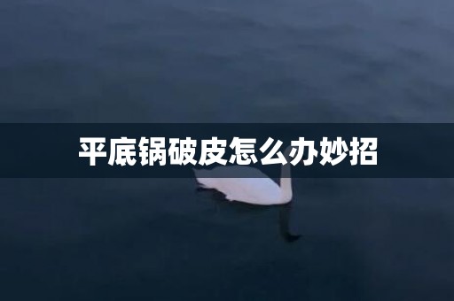 平底锅破皮怎么办妙招