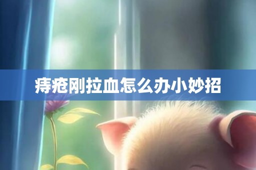 痔疮刚拉血怎么办小妙招