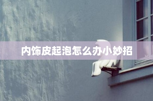 内饰皮起泡怎么办小妙招